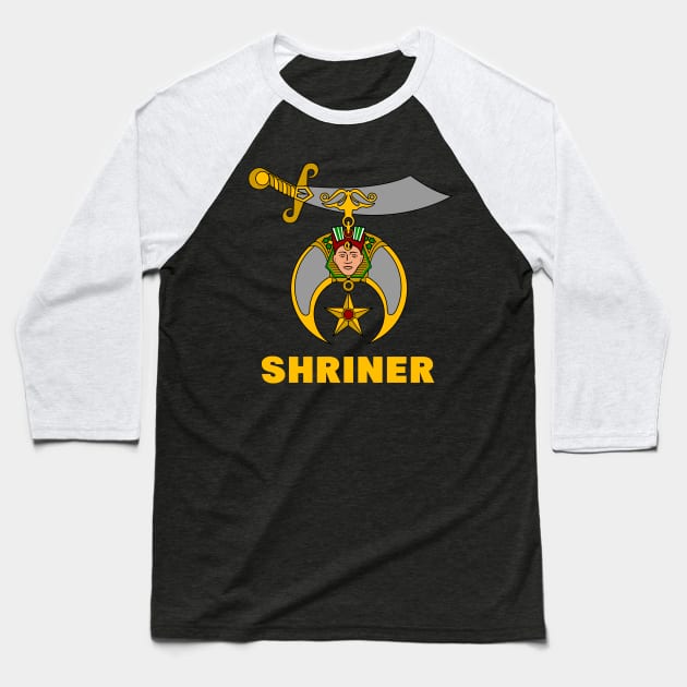 SHRINER Baseball T-Shirt by flightdekker